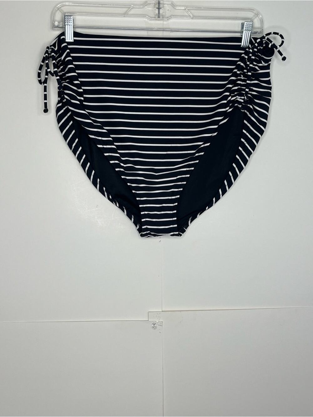 Calia Womens Ruched Side Bikini Bottom Size 2X